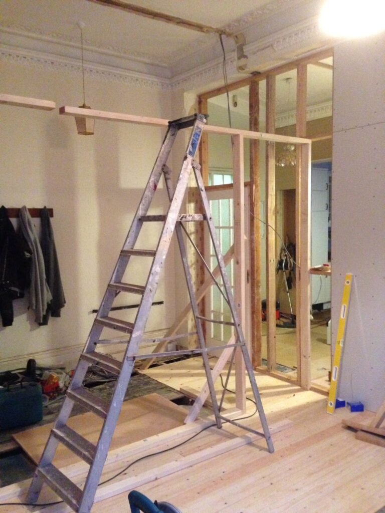 additional bathroom - Initial structural work - Property Solutions Bournemouth